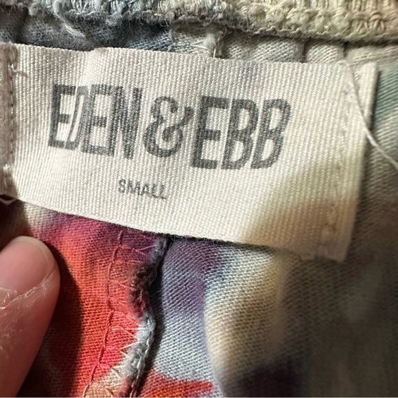 Eden & EBB women's size small tie dye organic cotton shorts - Picture 3 of 3